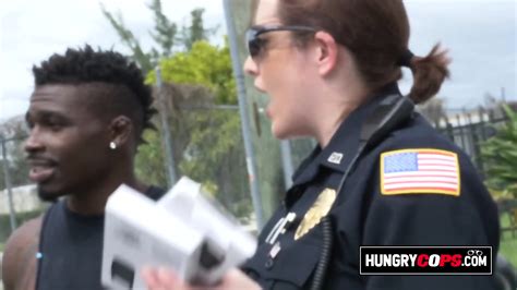 White Horny Cops Fucked In The Truck By Suspect