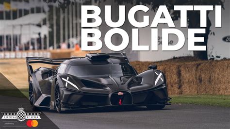 Video Bugatti Bolide Thrills The Crowds With Its Rumbling W16 Engine
