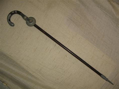 Vintage Cane Walking Stick Club Seat Howell London Fold 128203660