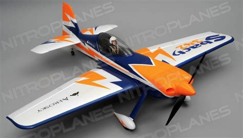 New Channel Aerosky Rc Sbach Aerobatic Rc Plane Arf Blue Rc