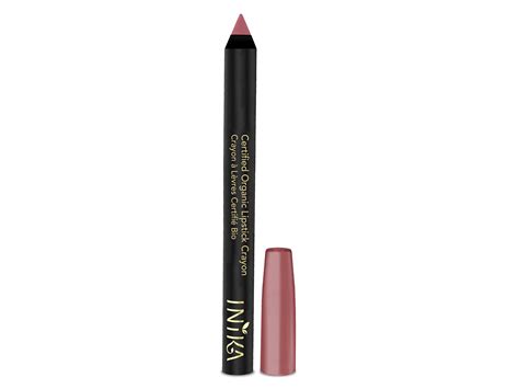 Inika Organic Lipstick Crayon Pink Nude Gram Lepper Farmasiet No