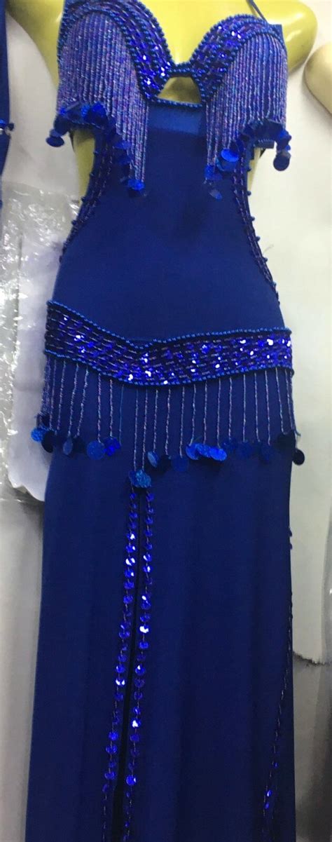 Egyptian Sexy Belly Dance Costume Handmade Embroidered Lingerie Dress Ebay