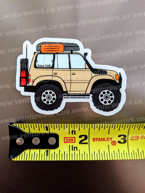 Toyota Land Cruiser Sticker Series Fj Fzj Decal Hdj Etsy