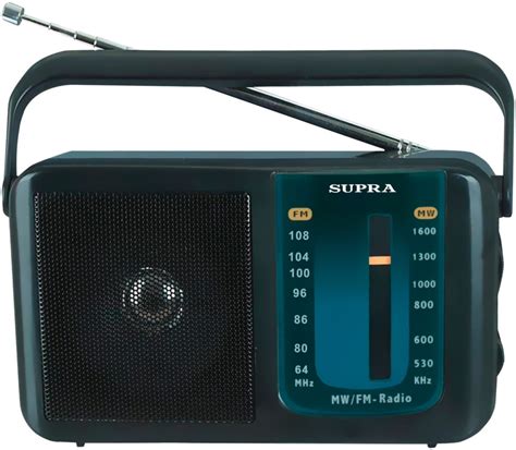 Радиоприемник SUPRA ST-14, черный 13397* — купить в интернет-магазине ...