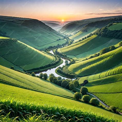 British Landscapes A Symphony Of Nature And Architecture In Light And
