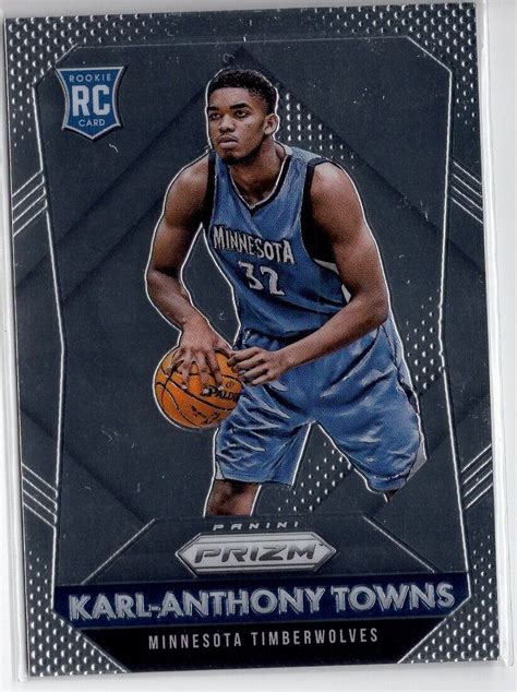 Karl Anthony Towns 2015 16 Panini Prizm Rookies 328 Rookie RC EBay