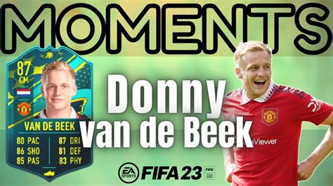 Moments Donny Van De Beek Objective In Fifa Fifa Fifa Fut