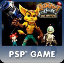 Ratchet Clank Size Matters Psp Box Cover Art Mobygames