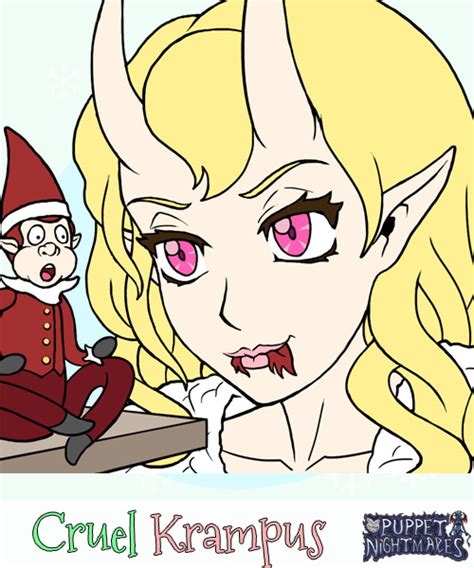 Cruel Krampus Portrait Game Sprite By Phoenixignis Hentai Foundry