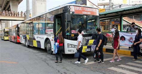 edsa carousel bus  philippine news agency