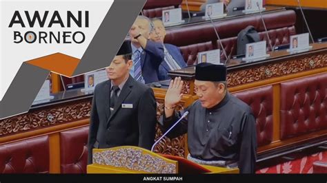 Awang Bemee Dilantik Sebagai Ahli Dewan Negara Astro Awani