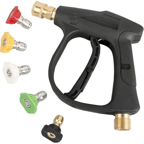 Pistolet De Nettoyeur Haute Pression Psi Max Avec Buses De