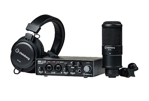 Steinberg UR22mkII Recording Pack w/ ST-M01 Condenser Mic & | Reverb