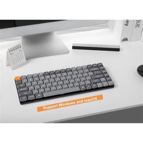 Keychron K Max Teclado Mec Nico Gaming Rgb Gateron Red Hot Swap Gris Pccomponentes