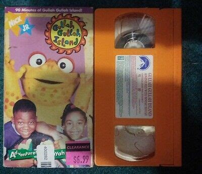 NICK JR. GULLAH Gullah Island VHS Tape RARE Original Sleeve Blockbuster ...