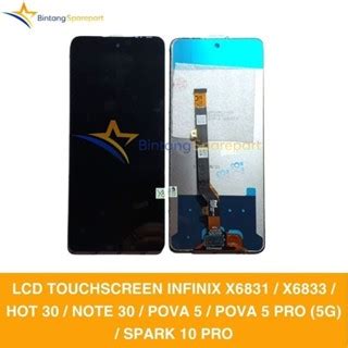 Jual Lcd Touchscreen Infinix X X Hot Note Pova Pova Pro G Spark