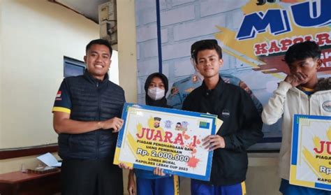 Lomba Mural Tingkat SMA Dalam Rangka Cooling System Pemilu 2024