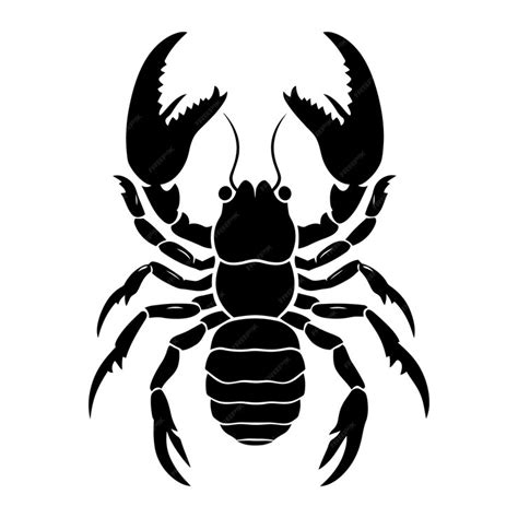 Premium Vector Scorpion Contour Minimalism Vector Silhouette Scorpion Logo Design Scorpion