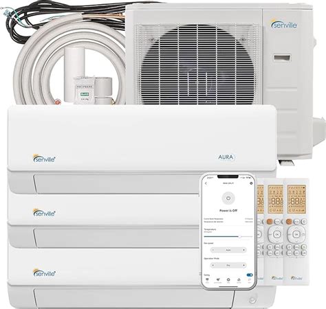 Senville Sena 36hf T Tri Zone Mini Split Air Conditioner Heat Pump