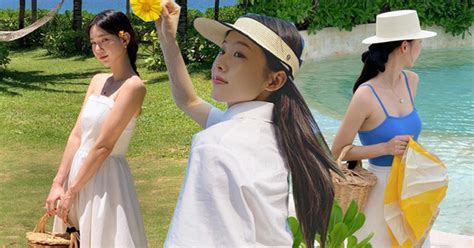 Ngoài bikini đây là thứ con gái châu Á hay mang đi biển để có ảnh thật xinh