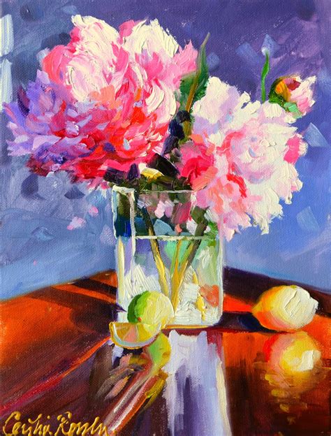 Atelier Cecilia Rosslee: TWO PEONIES