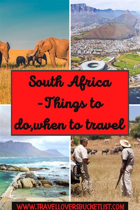 Best Places To Visit In South Africa Visit South Africa Cool