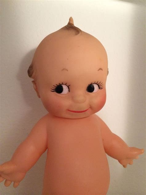 Vintage Cameo Kewpie Vinyl Doll W Squeaker