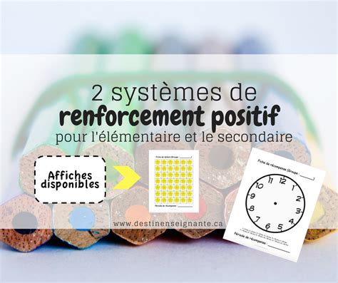 2 systèmes de renforcement positif pour l école élémentaire et