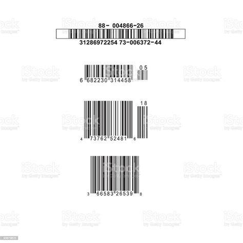 Fake Barcodes Stock Illustration Download Image Now Bar Code Bar