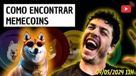 NÃO PERCA TEMPO E APRENDA A ENCONTRAR MEMECOINS memecoins meme