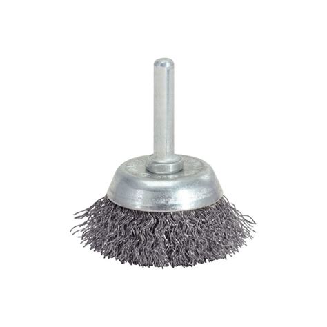 Millmatpro Brosse Boisseaux Inox 75mm Sur Tige 6mm Consommables