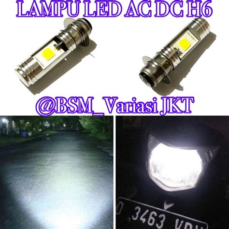 Jual Lampu Depan Led Motor Bebek Dan Matic Soket H Led Sisi Pnp