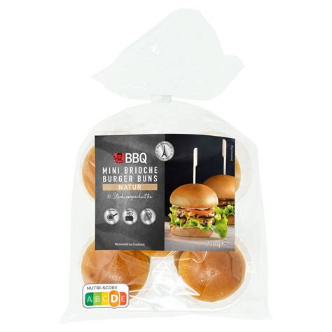 BBQ Mini-Brioche-Burger-Buns 200 g | ALDI SÜD
