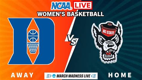 Duke Vs Nc State March Madness Ncaa Womens Basketball Live