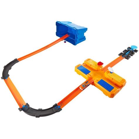 Hot Wheels Pista Track Builder Box Acrobacia Completa s Auge App Representações