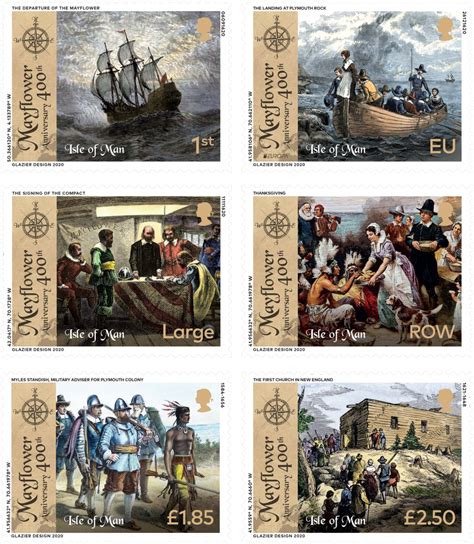 The 400th Anniversary of the Mayflower – Set Mint – Set – Wopa+