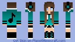 Gamer Girl Minecraft Skin