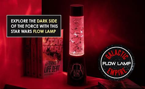 Paladone Star Wars Glitter Flow Lamp Night Mood Lighting 33 Cm Tools And Home