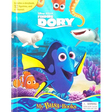 BBW Disney Pixar Finding Dory My Busy Books ISBN Shopee Malaysia