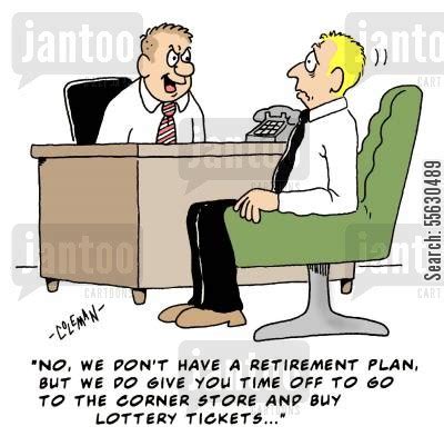 retirement plan cartoons - Humor from Jantoo Cartoons