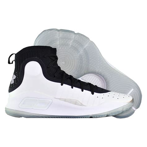Купить Баскетбольные кроссовки Under Armour Curry 4 "Black White" по ...
