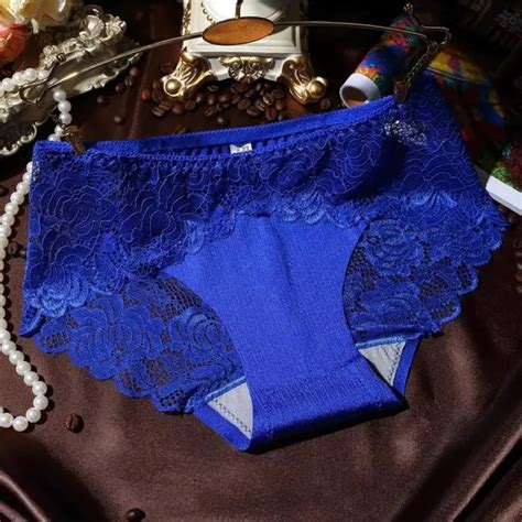 Femmes Sexy caleçons couleur unie dentelle creux épissure dames culottes slips érotique Lingerie