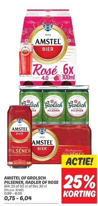 Amstel Pack Pils Of Radler Aanbieding Bij Aldi