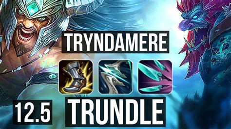 Tryndamere Vs Trundle Top 3 1m Mastery 8 Solo Kills 16 3 2