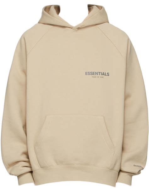 Fear Of God Essentials Ssense Exclusive Pullover Hoodie Linen Novelship