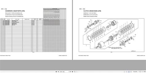 Unicarriers Forklift 1F2UP Parts Manual PM5UC 1F2UP Auto Repair