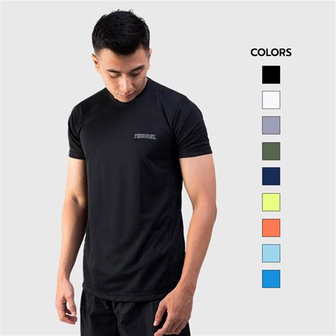 Jual Terrel Sportswear Basic Tee Tshirt Baju Olah Raga Dry Fit Gym Lari