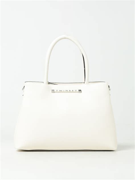 TWINSET: Mini bag woman - White | Twinset tote bags 241TB7041 online at ...