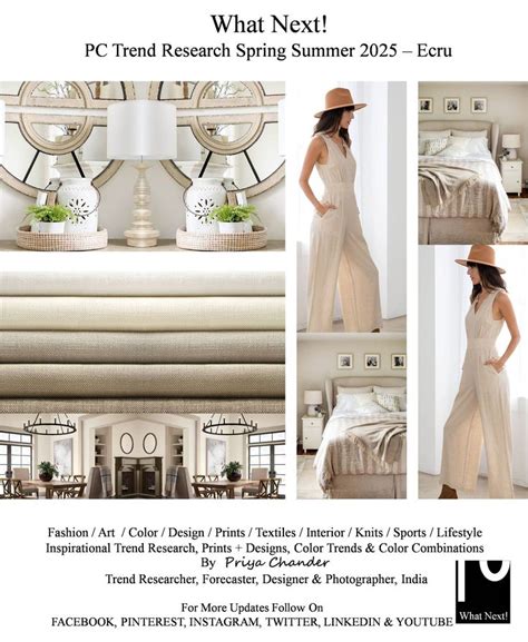 Ecru Color Fashion Trends 2025