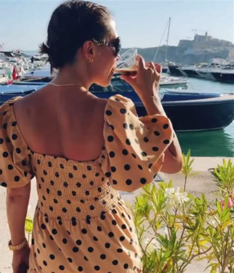 Myleene Klass Wows Fans In Tiny Red Bikini As She Sizzles On Spanish Getaway Big World Tale